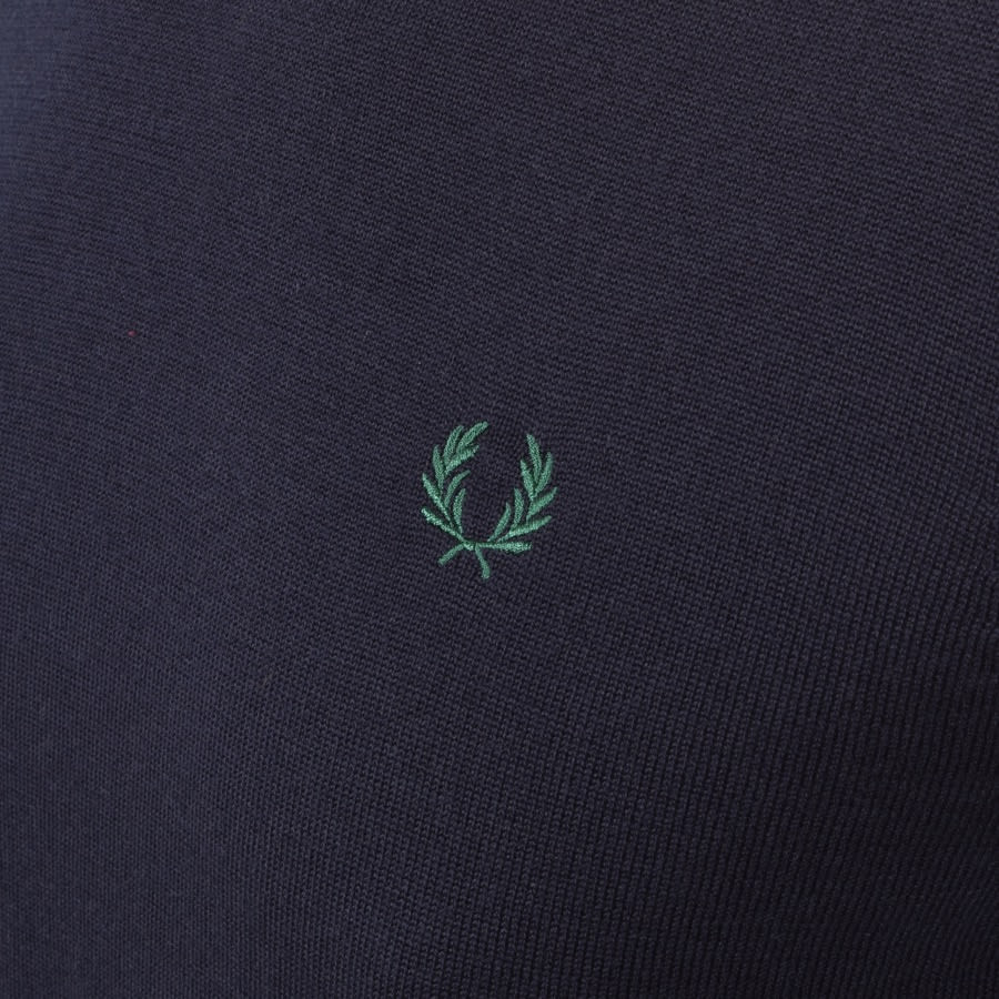 Alternative Image for ProductFred Perry Crew Neck Knit Jumper Navy3